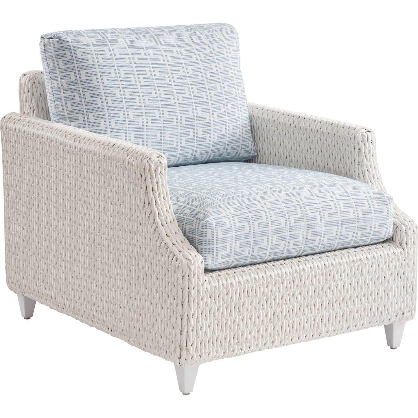 001 SI-2013313 | Additional Silo | Ocean Breeze Promenade Lounge Chair by Tommy Bahama Outdoor in pearl white. Made from unique in a modern style.