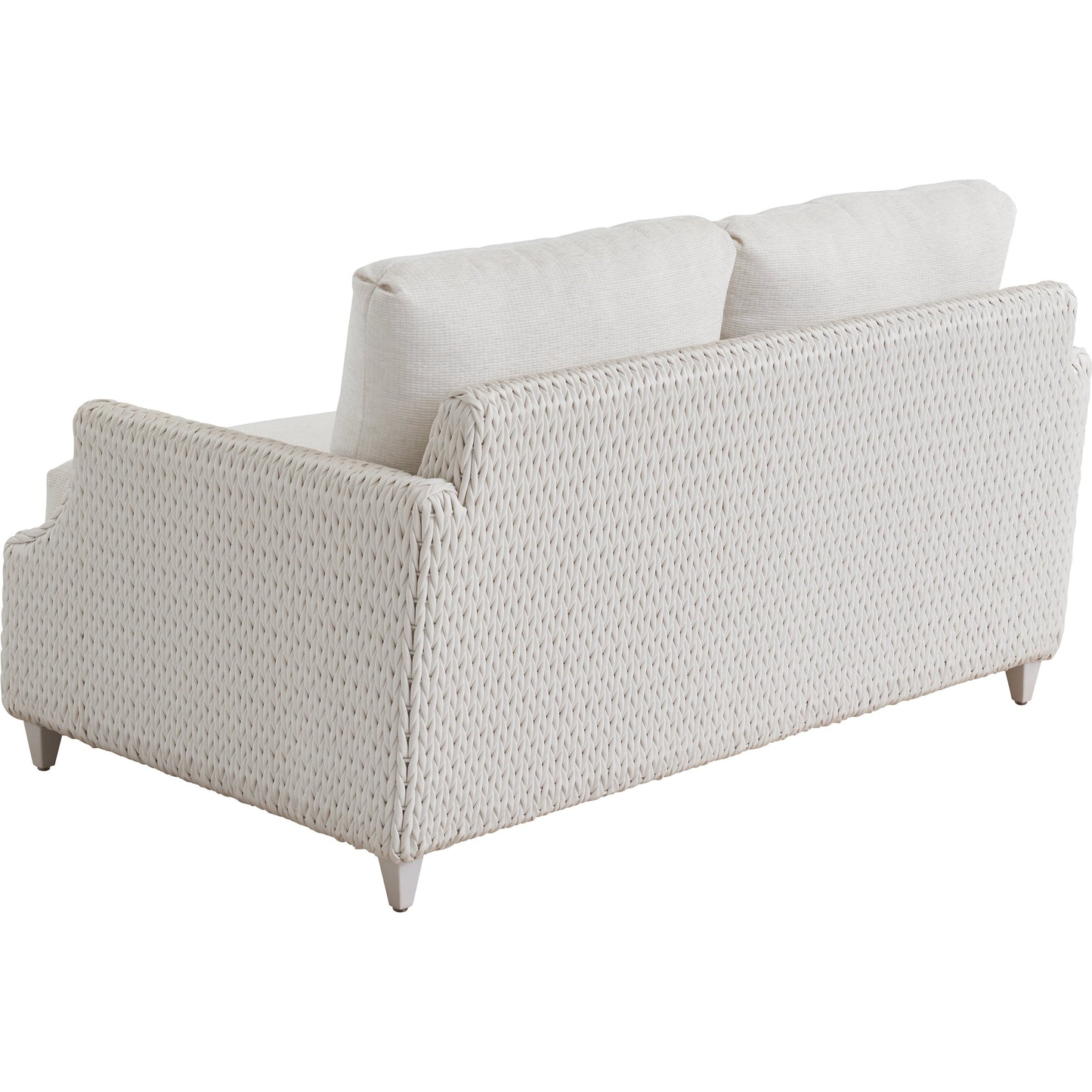 002 SI-2013321 | Additional Silo | Ocean Breeze Promenade Loveseat by Tommy Bahama Outdoor in pearl white. Made from unique in a modern style.