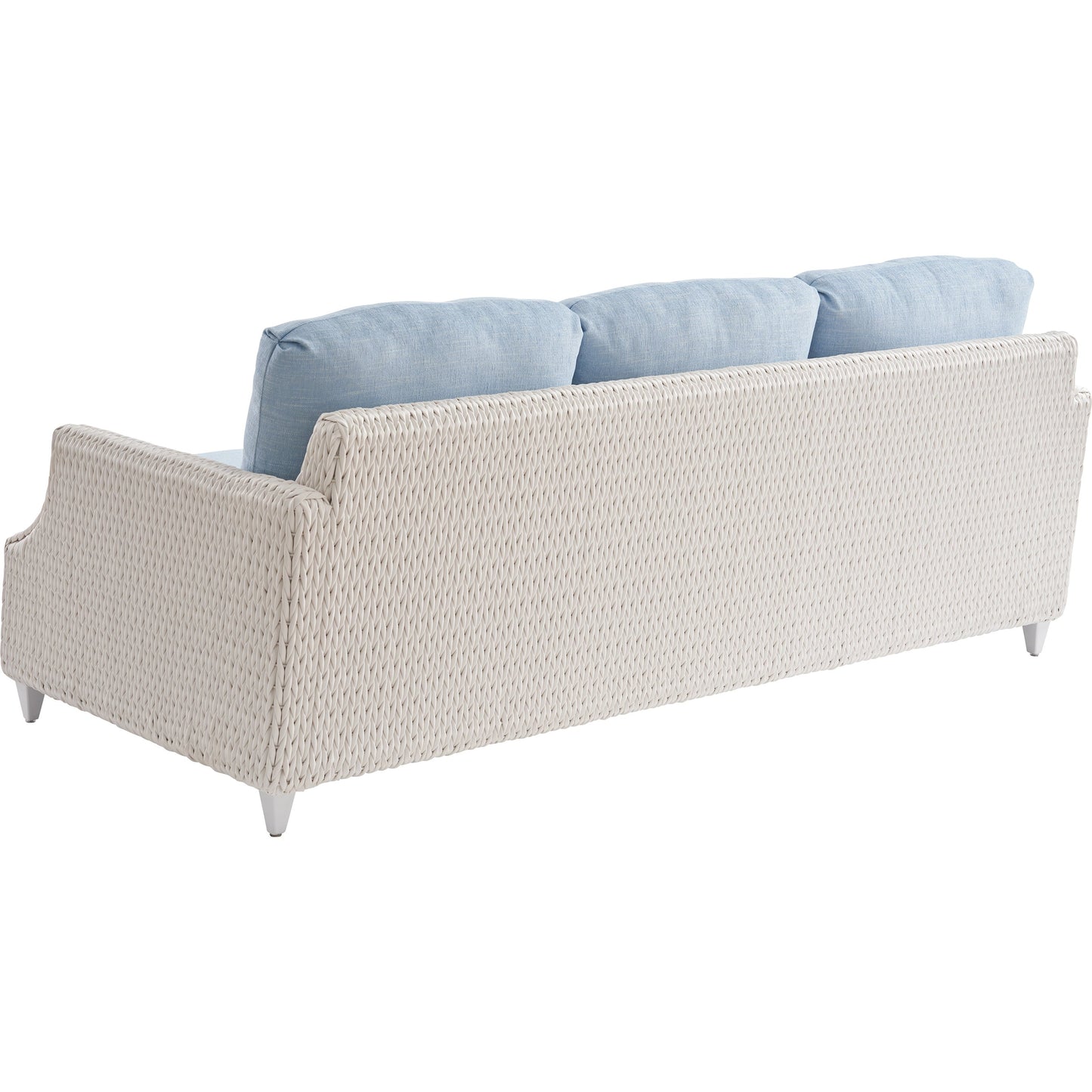 002 SI-2013322 | Additional Silo | Ocean Breeze Promenade Sofa by Tommy Bahama Outdoor in pearl white. Made from unique in a coastal style.