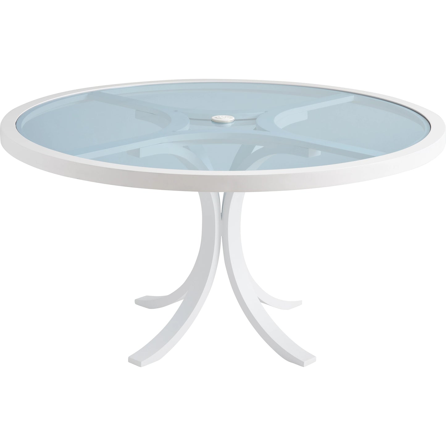 001 SI-2013328 | Additional Silo | Ocean Breeze Promenade Round Dining Table by Tommy Bahama Outdoor in white. Made from unique in a coastal style.