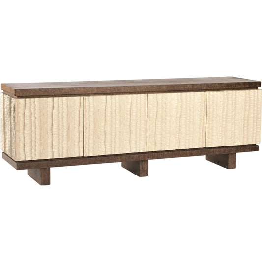 Emory Media Cabinet by Global Views. Made from okume wood, poplar wood smoked eucalyptus veneer eucalyptus in a transitional style.