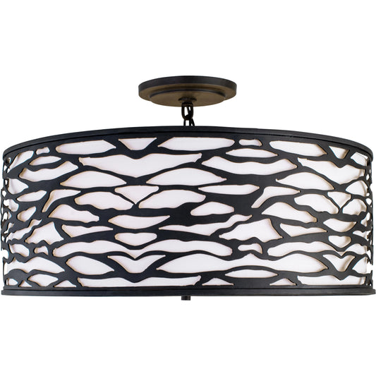 Kato Convertible Semi-Flush/Pendant by Varaluz. Made from unique in a modern style.