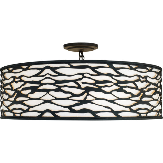 Kato Convertible Semi-Flush/Pendant by Varaluz. Made from unique in a modern style.