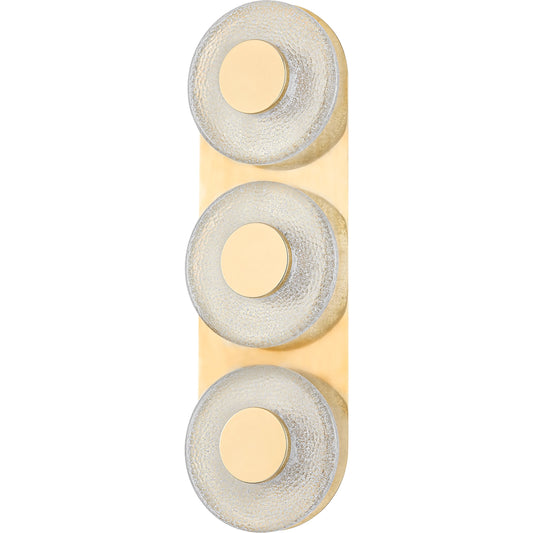 Pearl 3 Light Sconce by Corbett. Made from unique in a modern style.