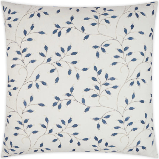 Turner Throw Pillow by DV Kap Home in blue, white. Made from 52% cotton, 48% polyester in a modern style.