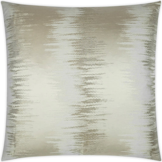 Oceana Throw Pillow by DV Kap Home in ivory. Made from 74% polyester, 26% cotton in a modern style.