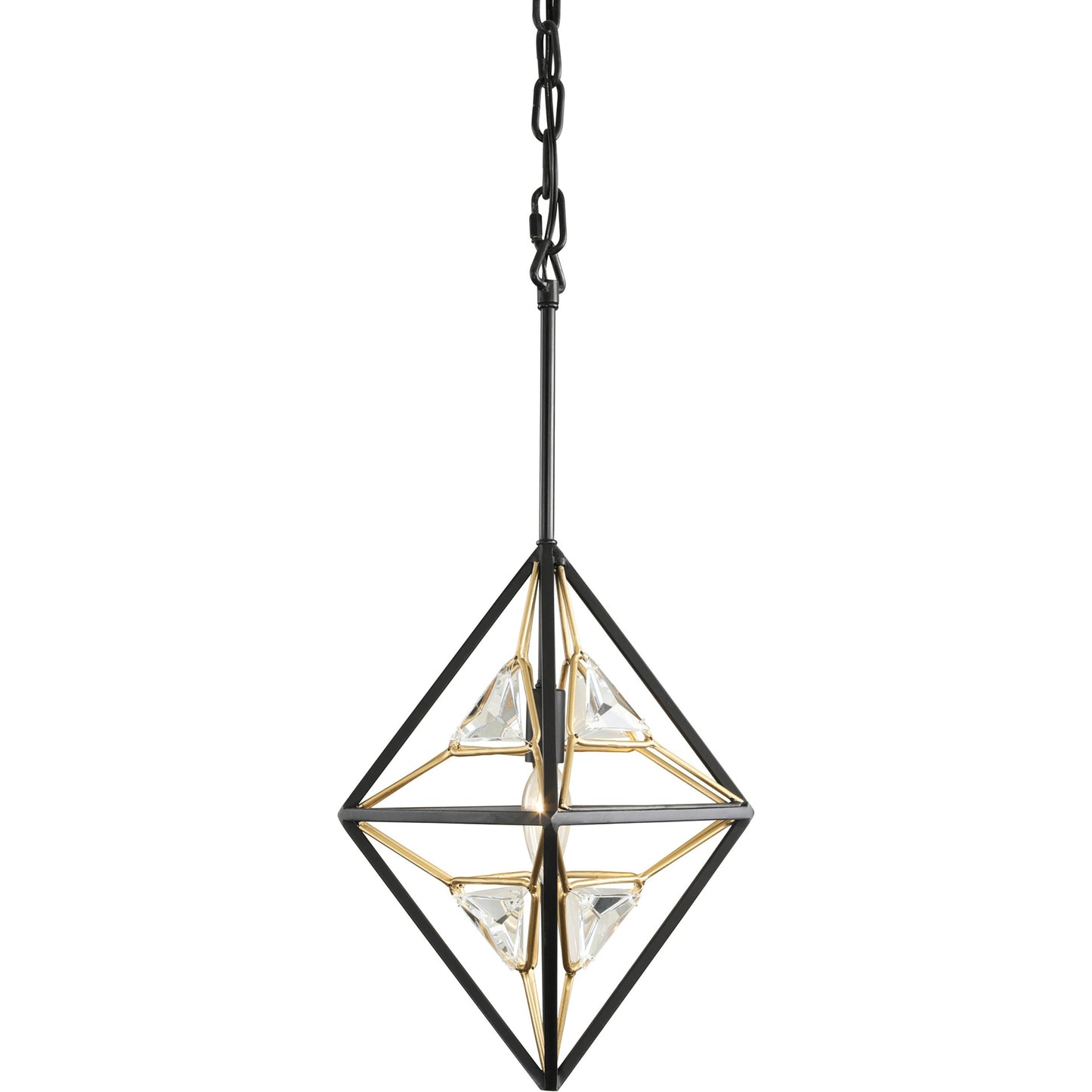 003 SI-1991474 | Additional Silo | Marcia Mini Pendant by Varaluz in matte black/french gold. Made from unique in a modern style.