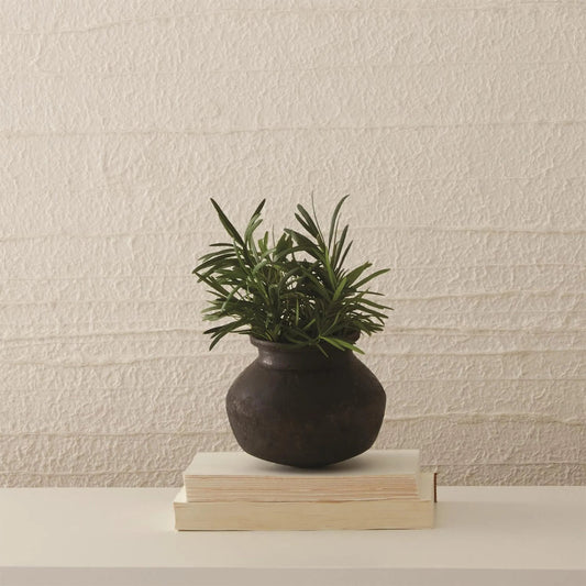 Hindi Clay Pot by Global Views. Made from clay in a modern style.