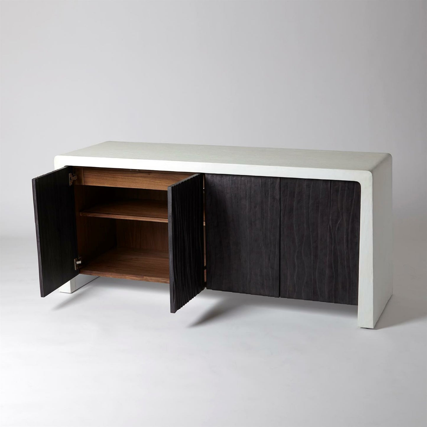 002 SR-892319 | Additional Silo | Karl Cabinet by Global Views. Made from resin in a modern style.