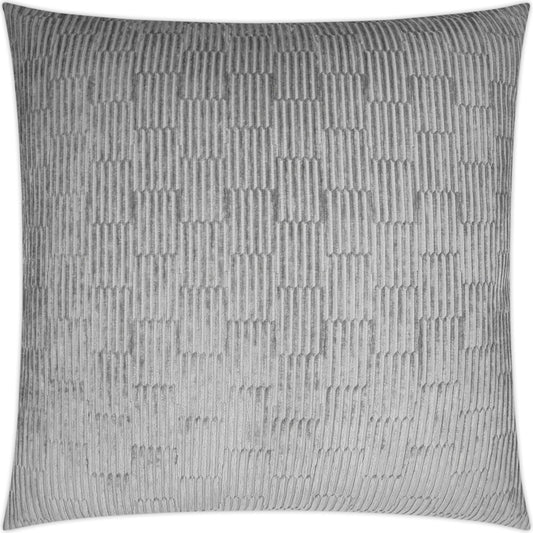 Coloroid Pillow by DV Kap Home in smoke. Made from 100% polyester in a modern style.