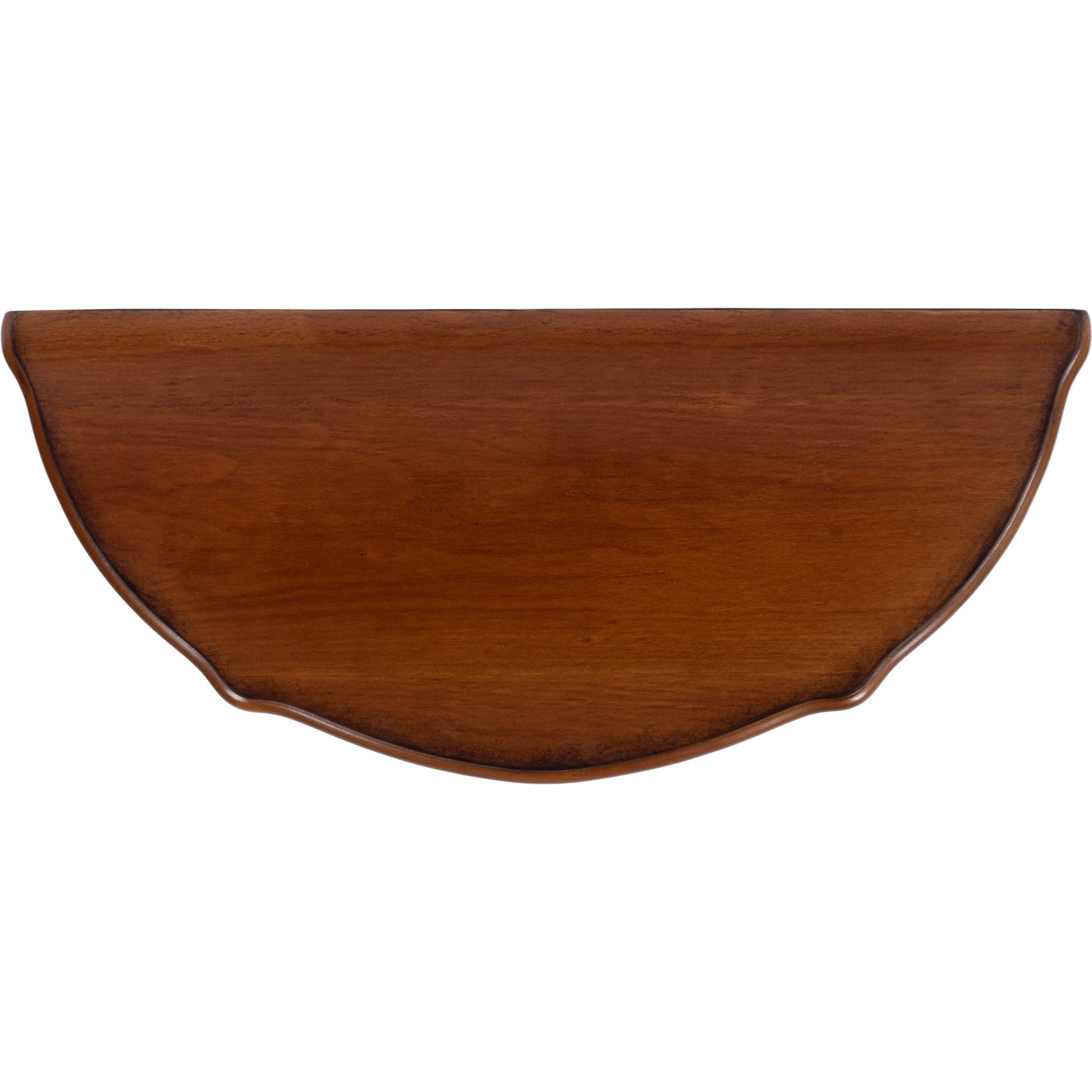 018 SI-2077707 | Closeup | Skilling Demilune Console Table by Butler Specialty Company in olive ash. Made from unique in a traditional style.