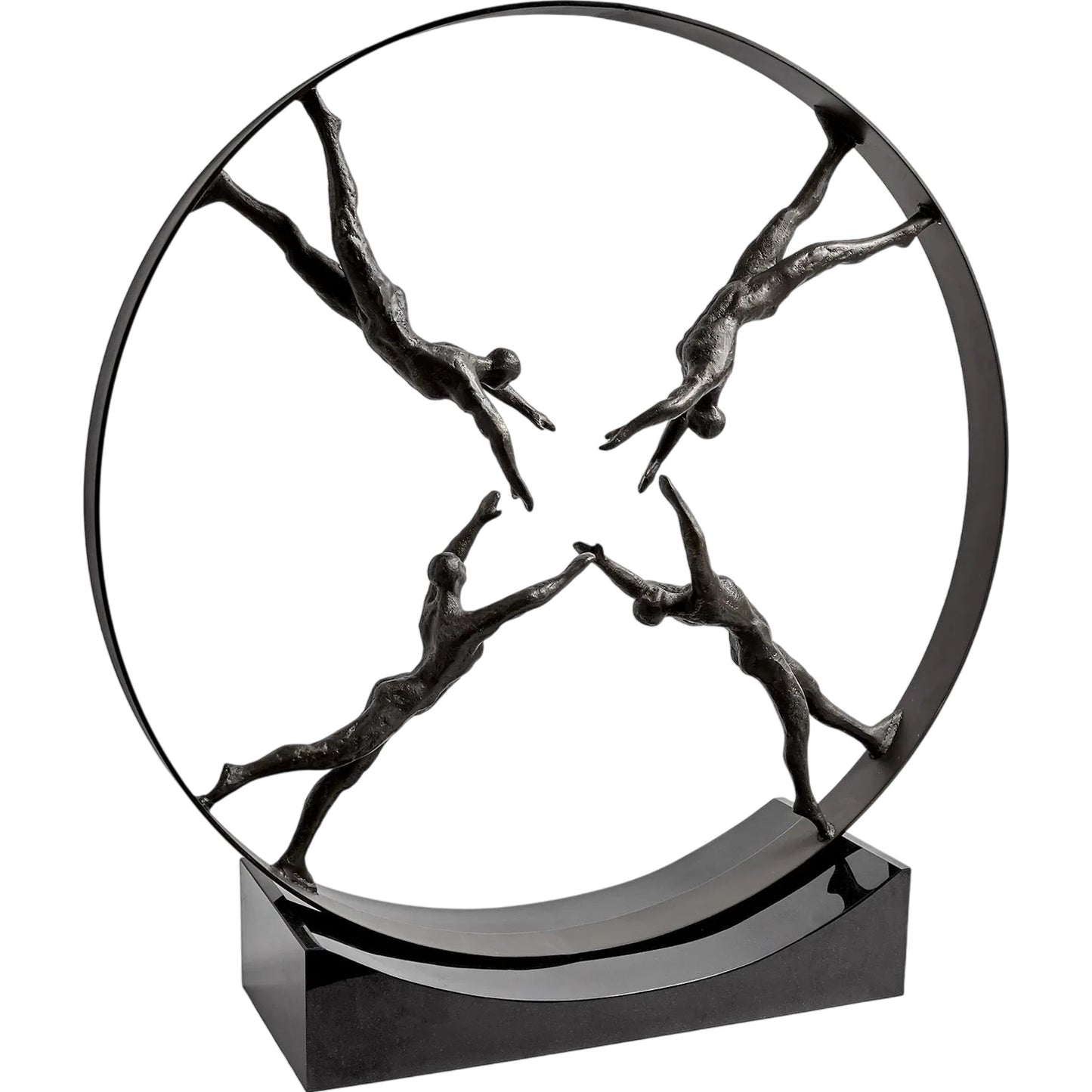 001 SR-701950 | Primary Silo | Reaching for Center Sculpture by Global Views. Made from iron, granite in a eclectic & global style.