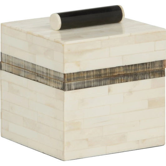 Lila Jewelry Box by Chelsea House in natural black, white. Made from unique in a transitional style.