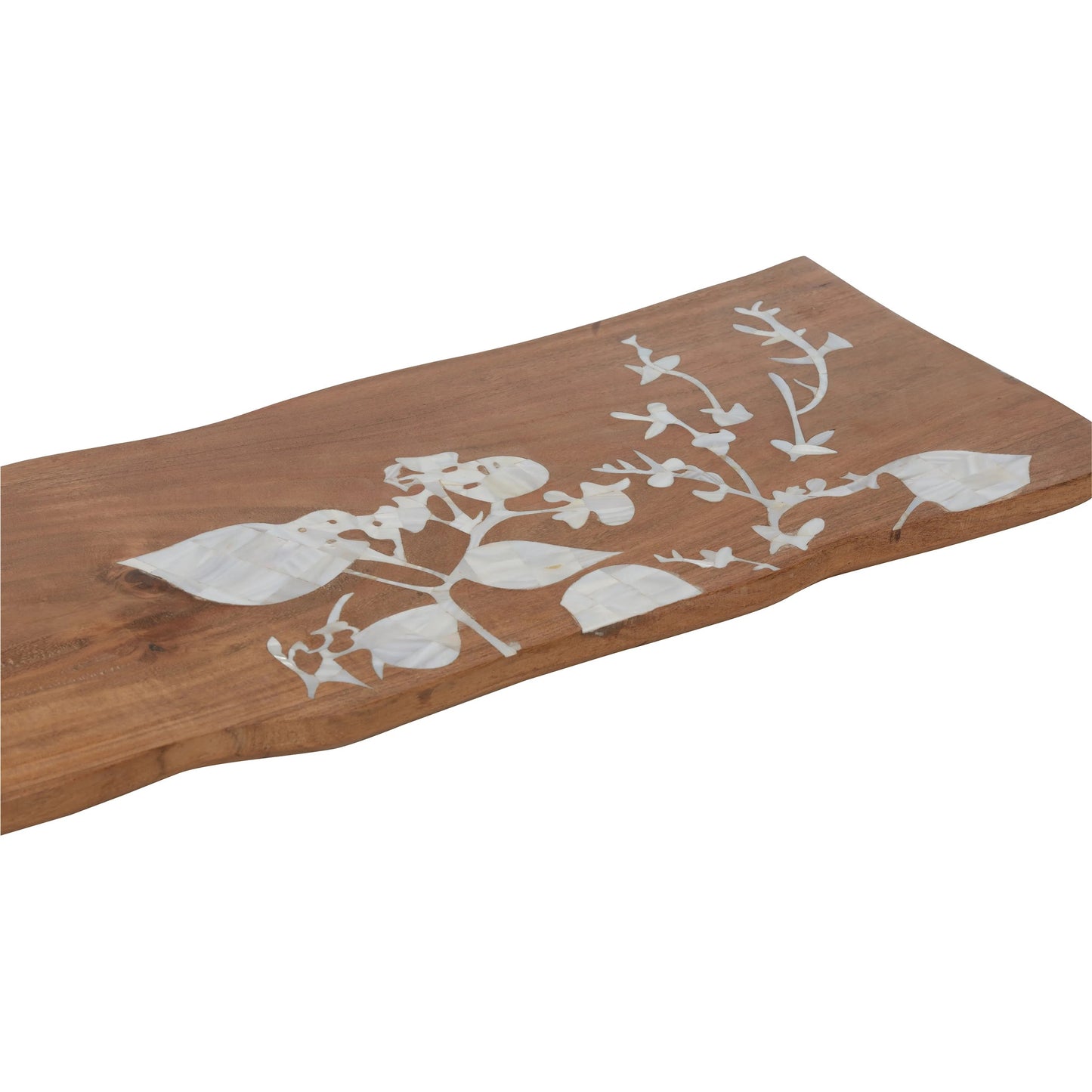 002 SI-2334909 | Additional Silo | Mother of Pearl Eucalyptus Bath Board by Chelsea House in brown, white, cream and brown, natural white. Made from wood in a unique style.