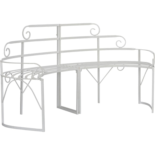 Blue Ridge Bench by Chelsea House in white, cream and white. Made from unique in a transitional style.