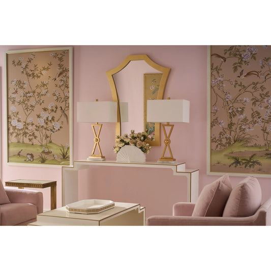 Ambrose Tray Gold by Chelsea House in white, cream and white. Made from unique in a modern style.