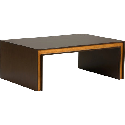 001 SI-2334709 | Primary Silo | Baldwin Cocktail Table by Chelsea House in brown and mahogany, antique gold leaf. Made from unique in a modern style.