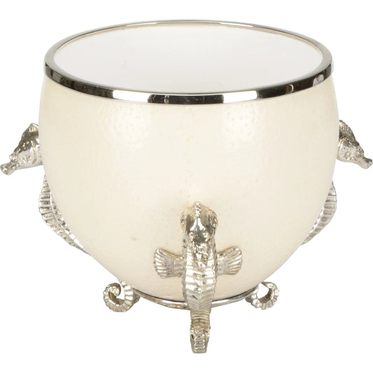 001 SI-2335019 | Primary Silo | The Charmer by Chelsea House in white, cream, silver and silverplated, cream. Made from unique in a coastal style.