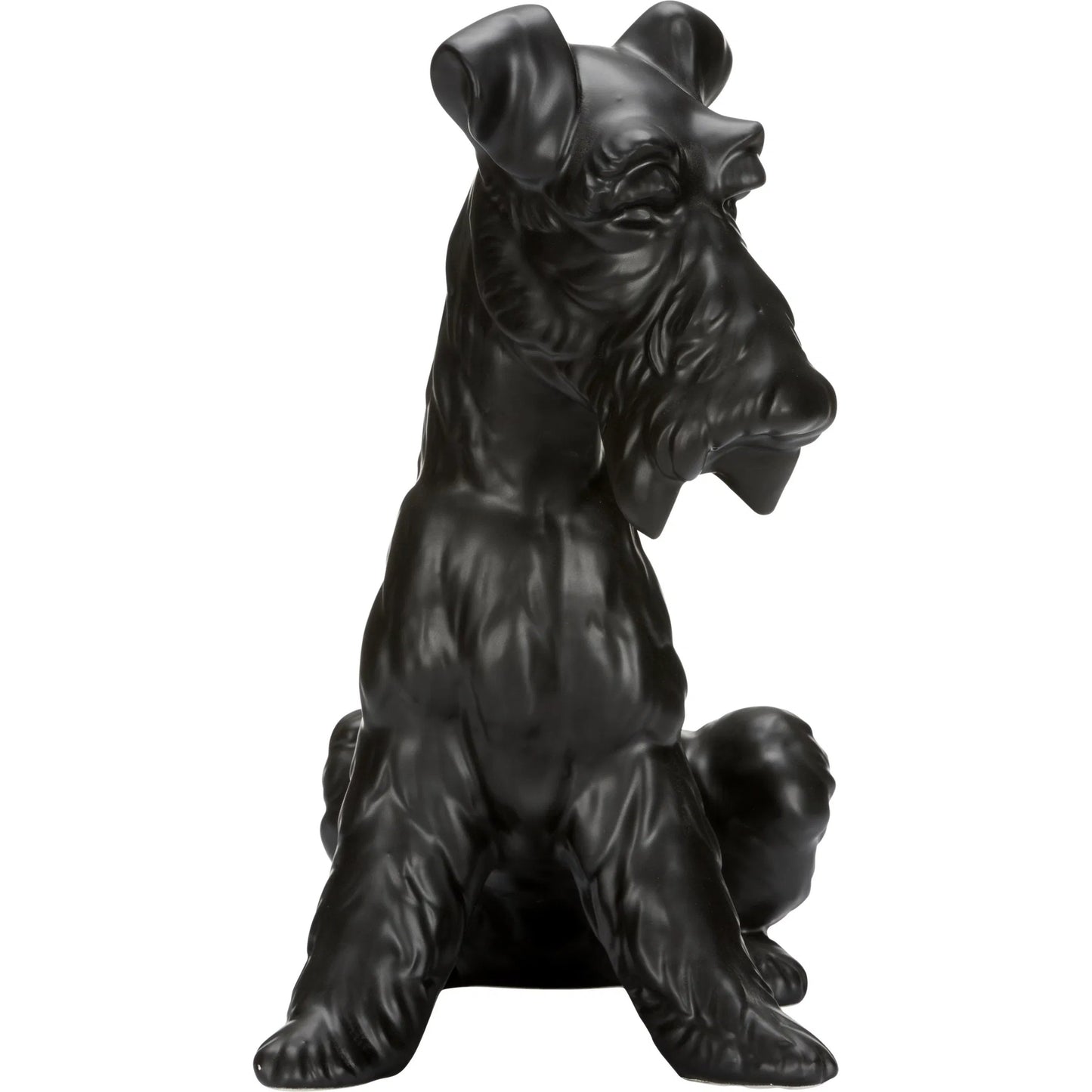 005 SI-2334848 | Additional Silo | Henry Dog Black Statue by Chelsea House in black and black glaze. Made from unique in a unique style.