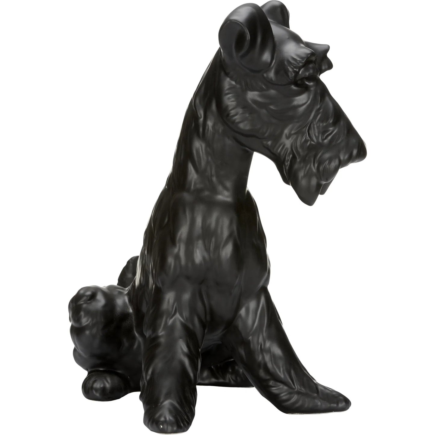001 SI-2334848 | Primary Silo | Henry Dog Black Statue by Chelsea House in black and black glaze. Made from unique in a unique style.