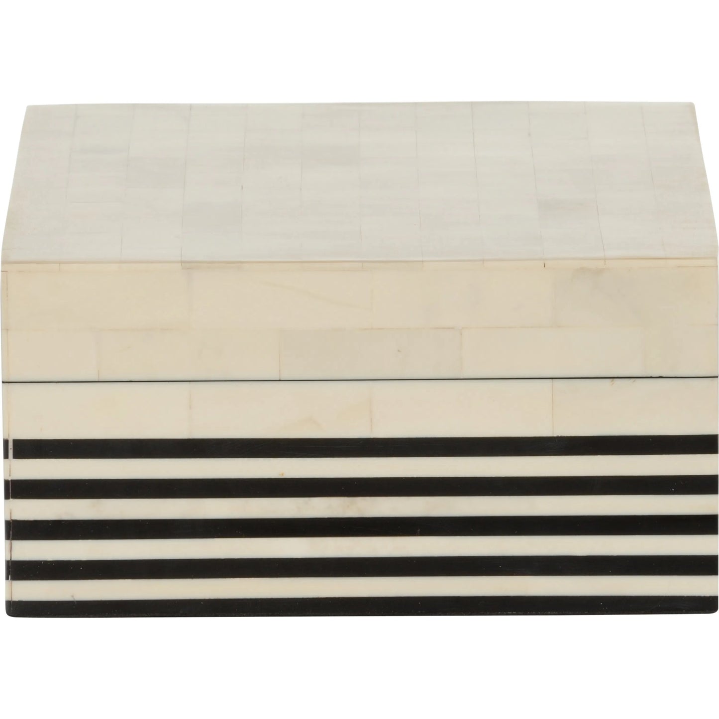 002 SI-2334855 | Additional Silo | Howell Striped Box by Chelsea House in black, white, cream and natural white, black. Made from unique in a unique style.