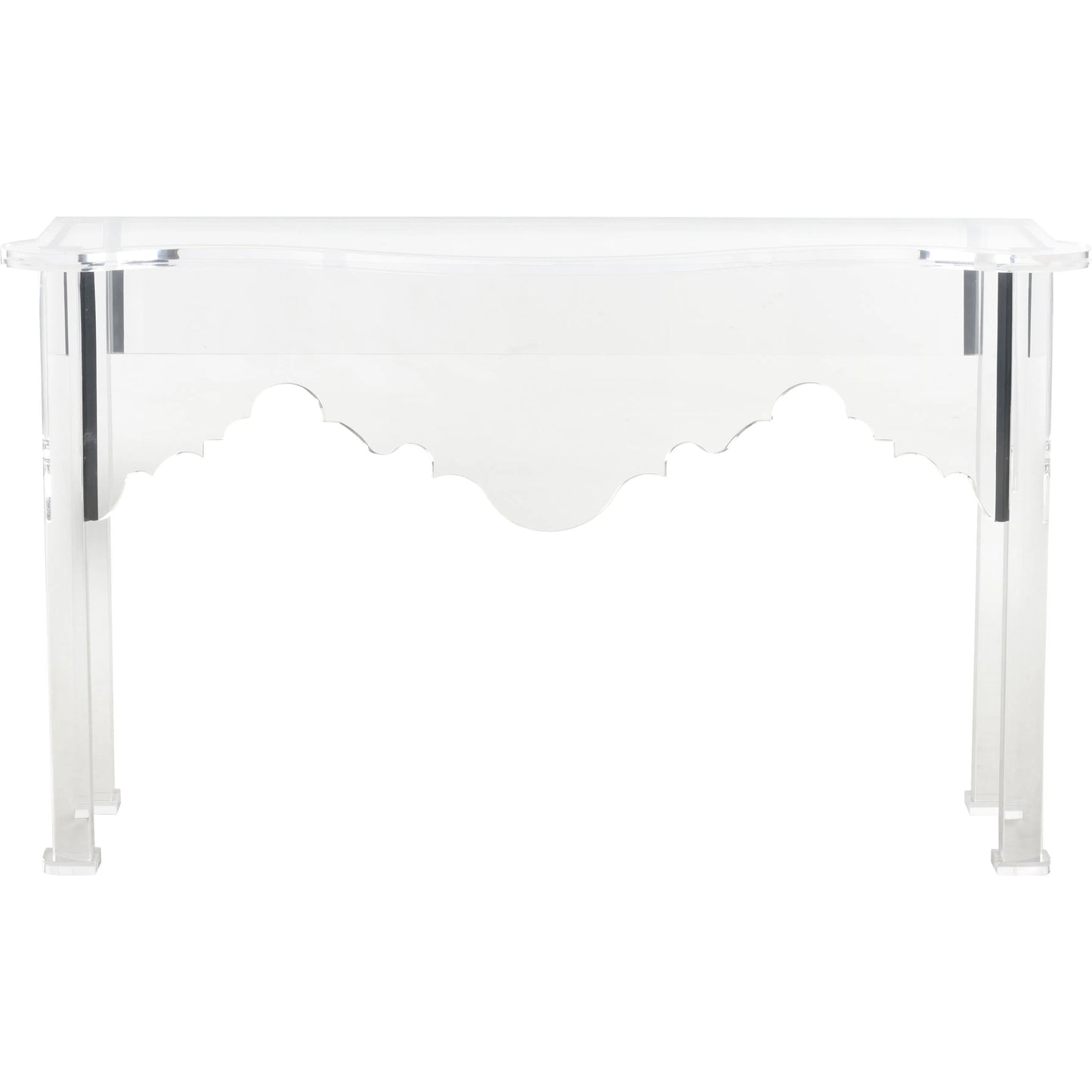 004 SI-2334870 | Additional Silo | Kensington Console Table by Chelsea House in clear and clear. Made from unique in a unique style.