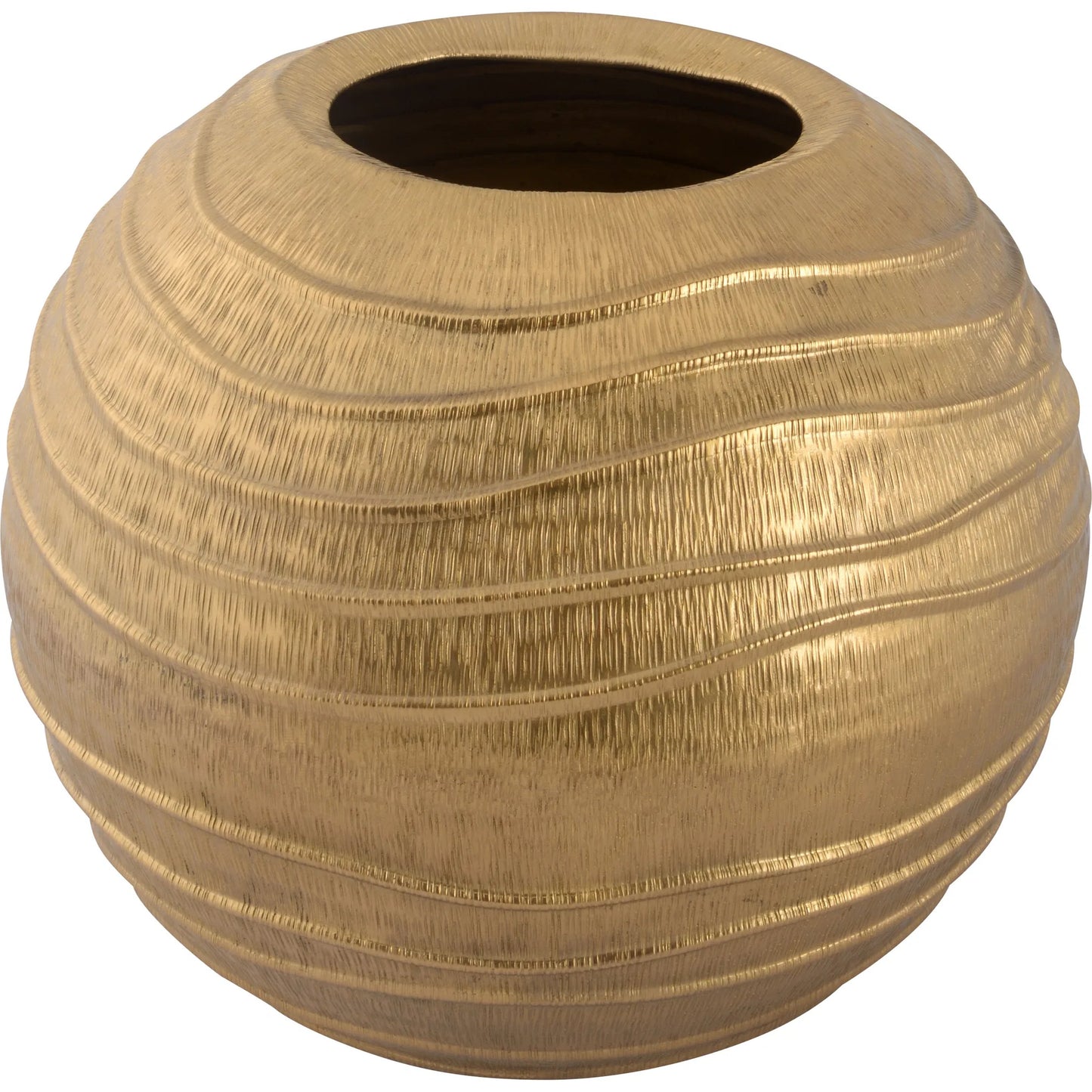 002 SI-2334985 | Additional Silo | Sleek Vase by Chelsea House in gold. Made from unique in a unique style.