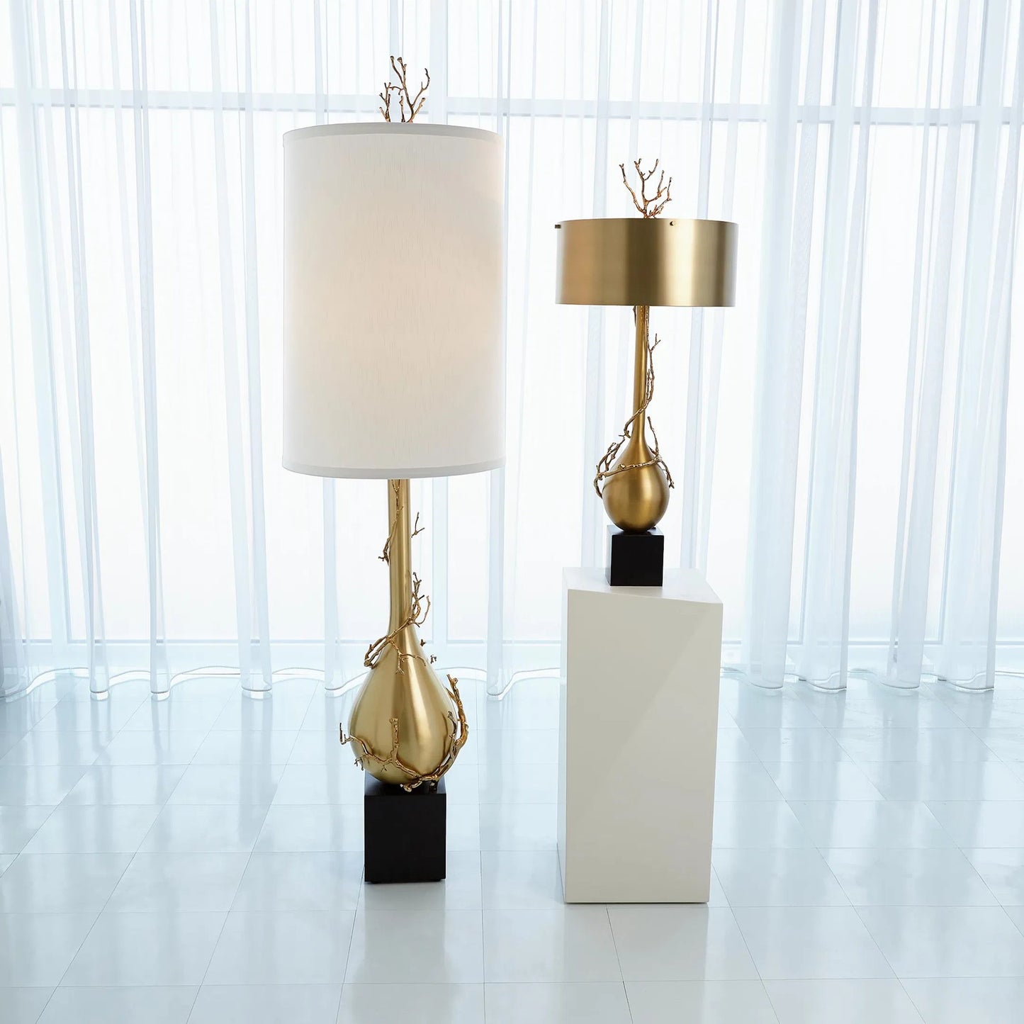 006 SR-702258 | Additional Silo | Twig Bulb Lamp by Global Views. Made from unique in a transitional style.