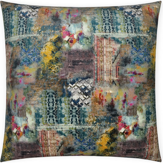 001 SI-2028730 | Additional Silo | Swansong Throw Pillow by DV Kap Home in carnival. Made from 60% cotton, 40% rayon in a modern style.