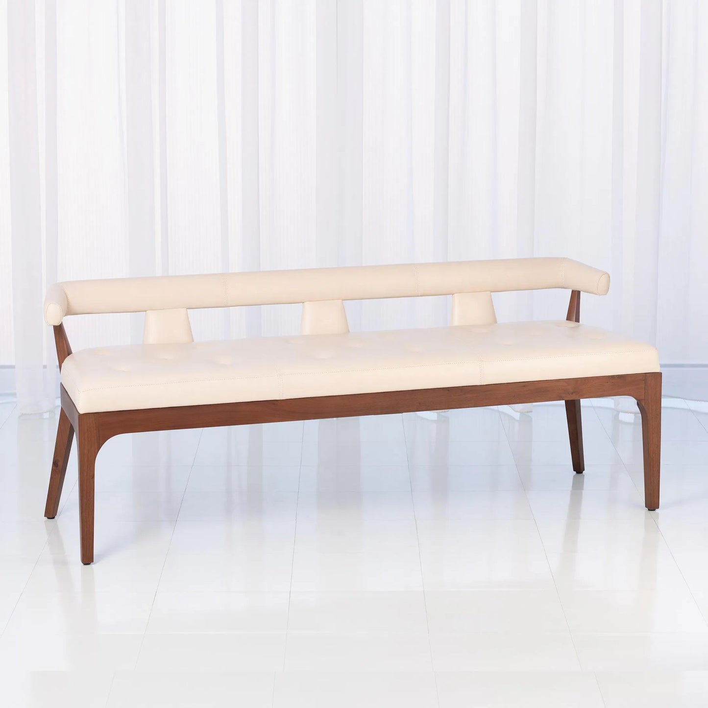 019 SR-892601 | Additional Silo | Moderno Bench by Global Views. Made from unique in a modern style.