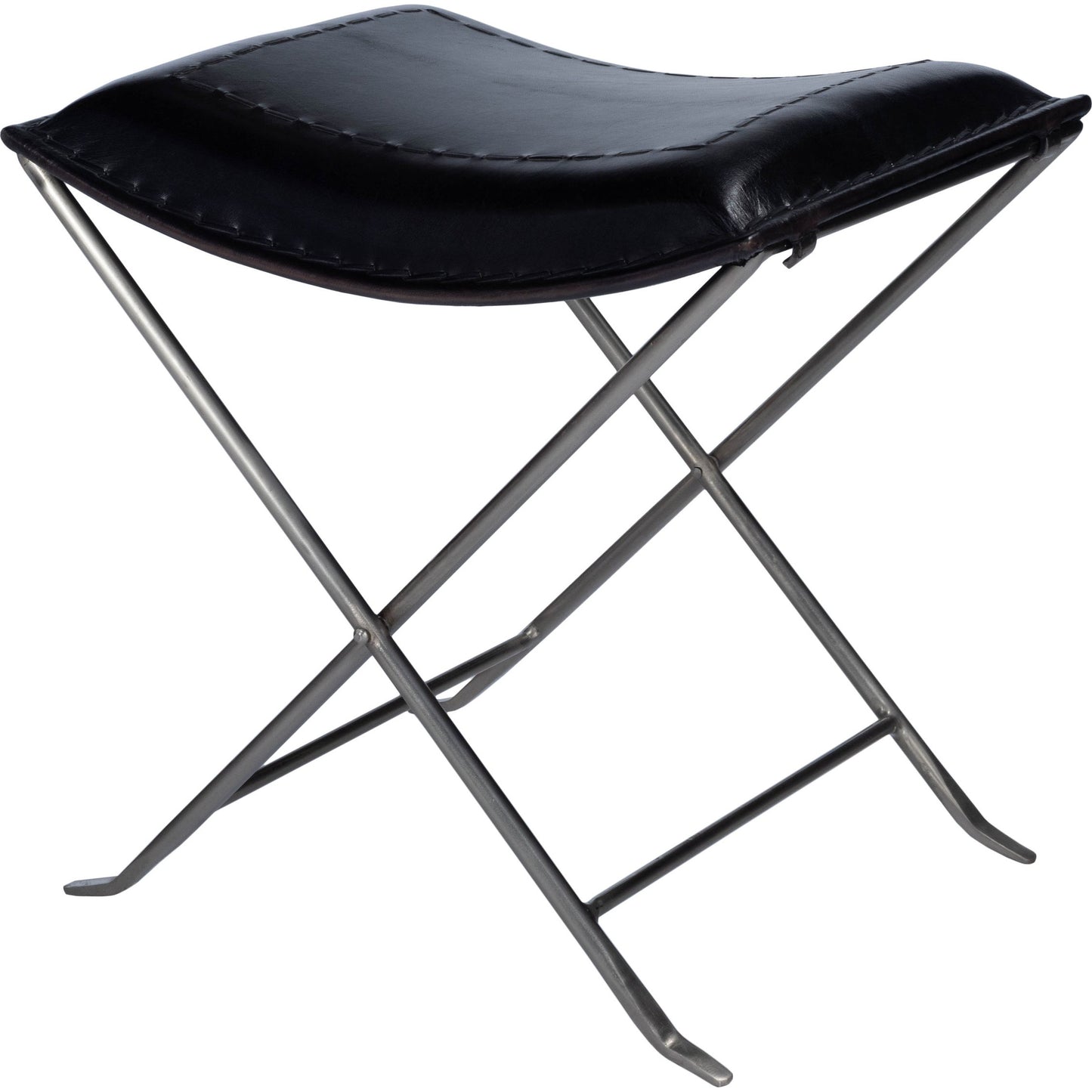 004 SR-770494 | Additional Silo | Melton Leather Stool by Butler Specialty Company. Made from unique in a modern style.