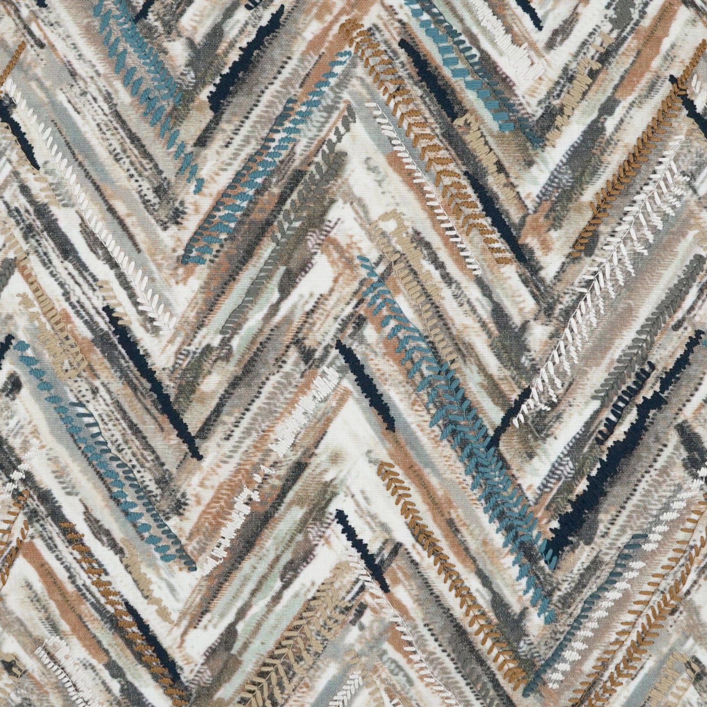 002 SI-2027475 | Closeup | Attribute Pillow by DV Kap Home in multi. Made from 90% polyester, 10% linen in a modern style.