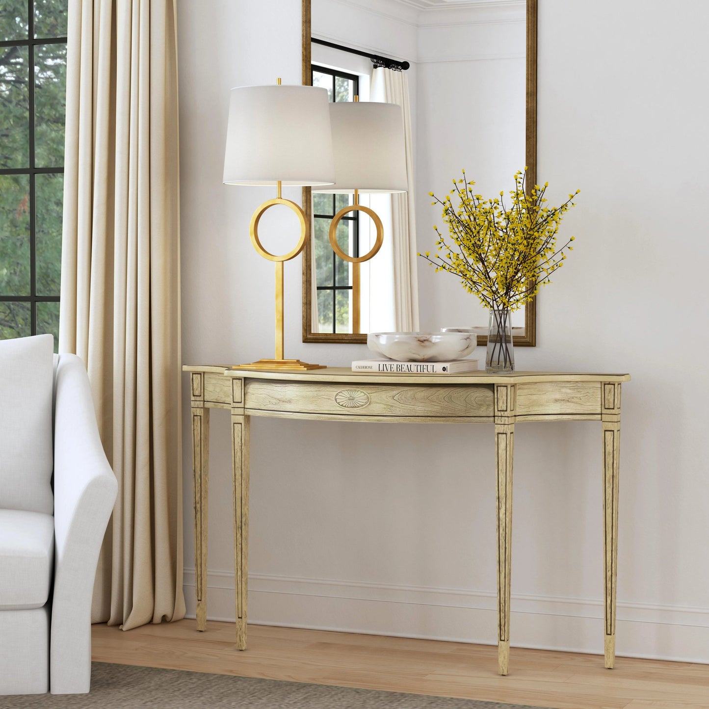015 SI-2021911 | Lifestyle | Chester 54" Console Table by Butler Specialty Company. Made from unique in a transitional style.