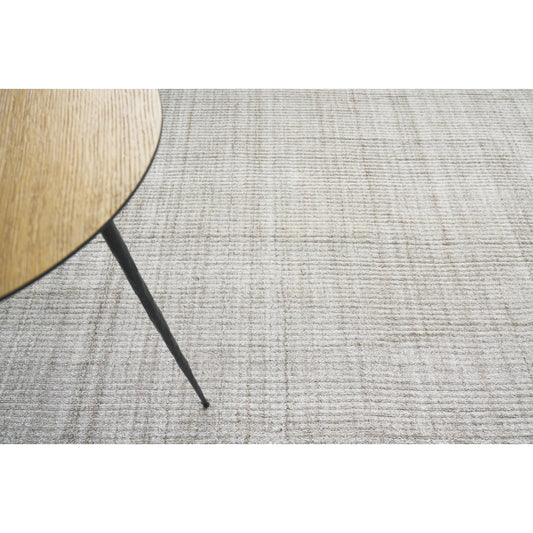 Robin Rug - Light Beige by Exquisite Rugs in light beige. Made from bamboo silk, wool in a unique style.