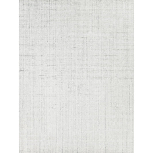 Robin Stripe Rug - Ivory, Gray by Exquisite Rugs in ivory, gray. Made from bamboo silk, wool in a unique style.