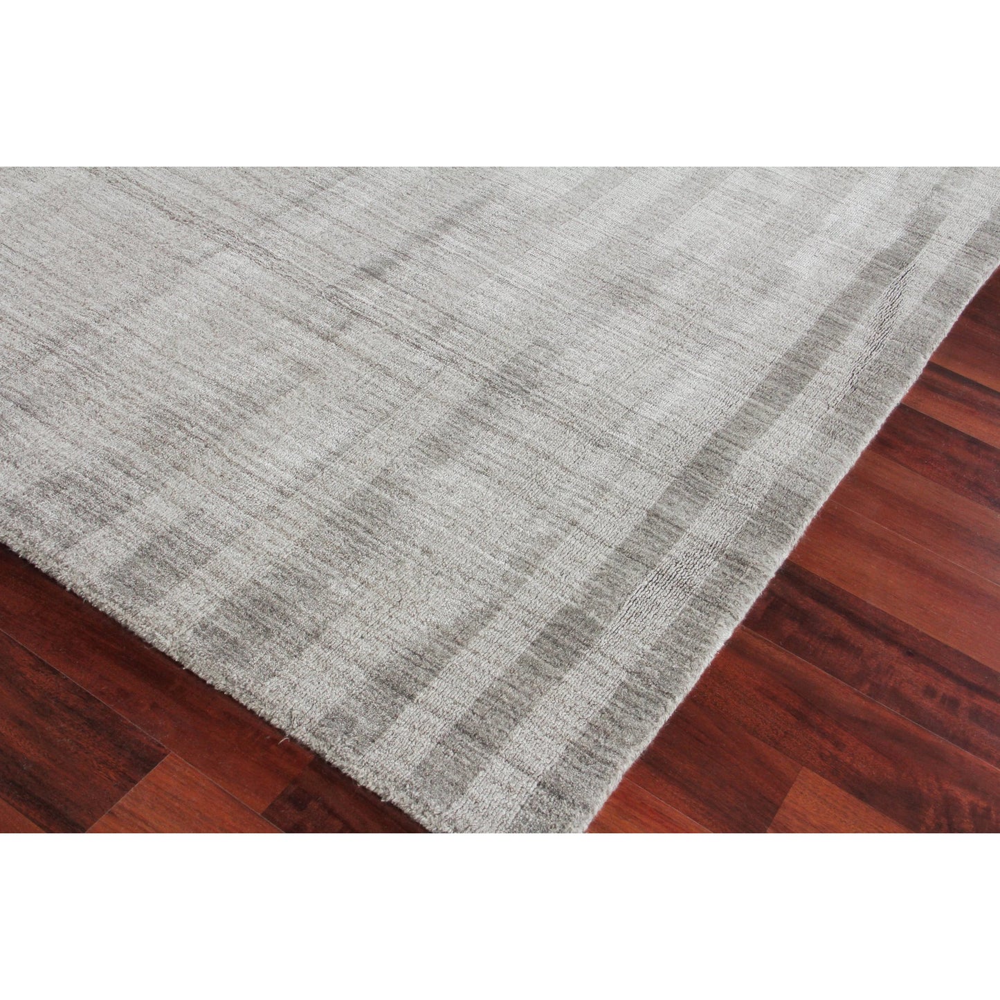 005 SI-2221985,SI-2293651,SI-2383970 | Additional Silo | Robin Stripe 3785 Rug by Exquisite Rugs in gray. Made from bamboo silk, wool in a unique style.