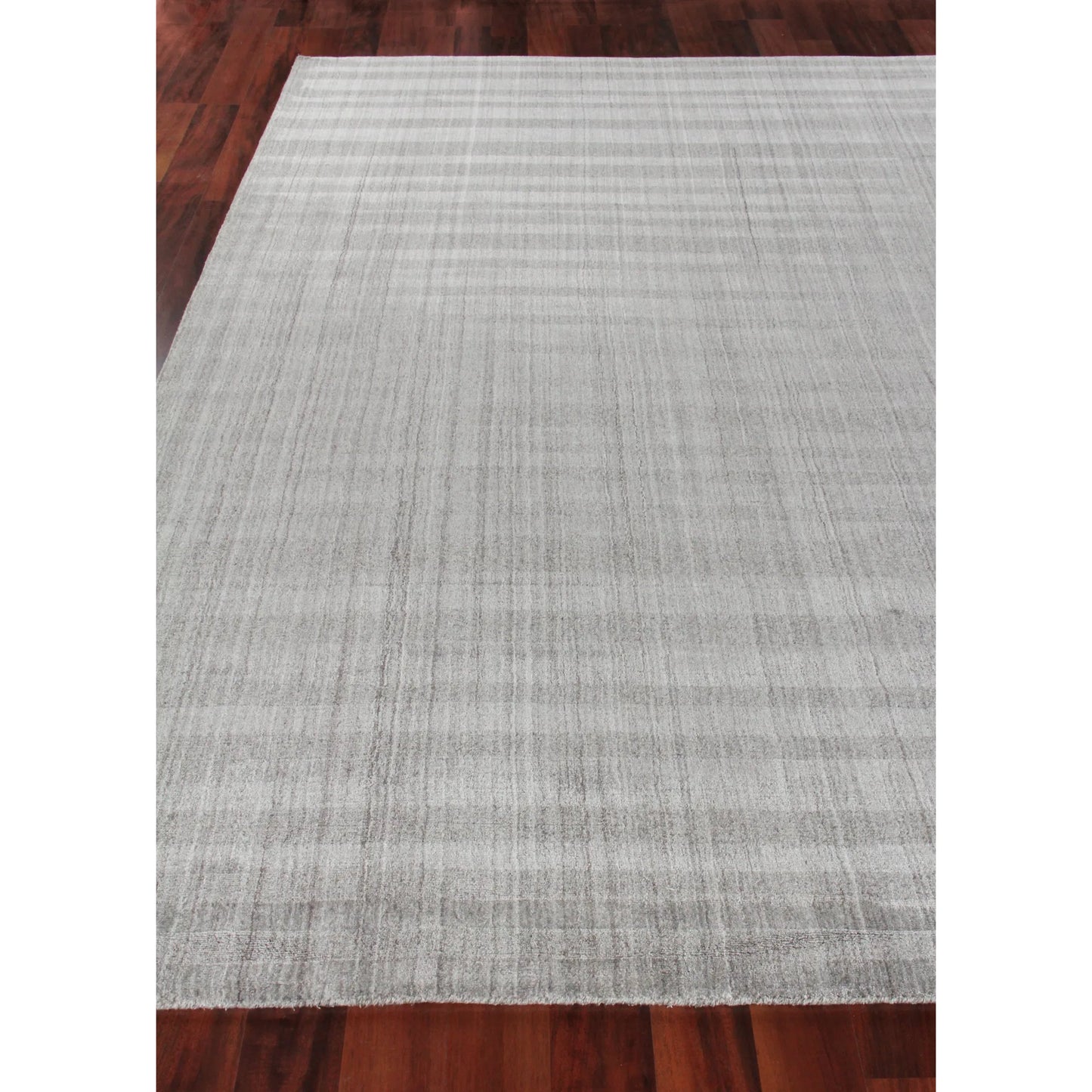 004 SI-2221985,SI-2293651,SI-2383970 | Additional Silo | Robin Stripe 3785 Rug by Exquisite Rugs in gray. Made from bamboo silk, wool in a unique style.