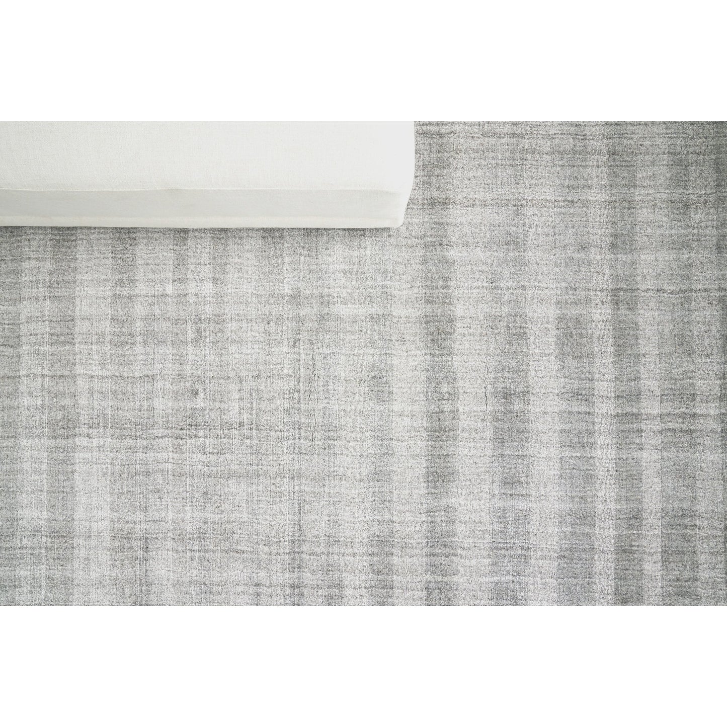 006 SI-1829548,SI-1829549,SI-1829550,SI-1829551,SI-1829552,SI-1829553 | Lifestyle | Robin Stripe Rug - Gray by Exquisite Rugs in gray. Made from bamboo silk, wool in a unique style.