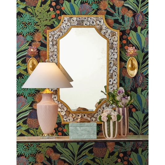 Fiona Box by Currey and Company in natural. Made from stone, abalone, engineered wood in a eclectic & global style.