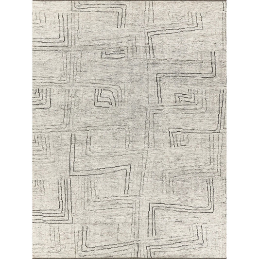 001 SI-2260275 | Primary Silo | Aldridge Geometric Rug by Exquisite Rugs in ivory, gray, beige. Made from wool, bamboo silk in a unique style.