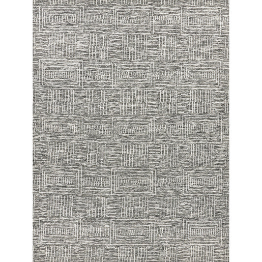 Aldridge 3810 Rug by Exquisite Rugs in charcoal, ivory. Made from wool, bamboo silk in a unique style.
