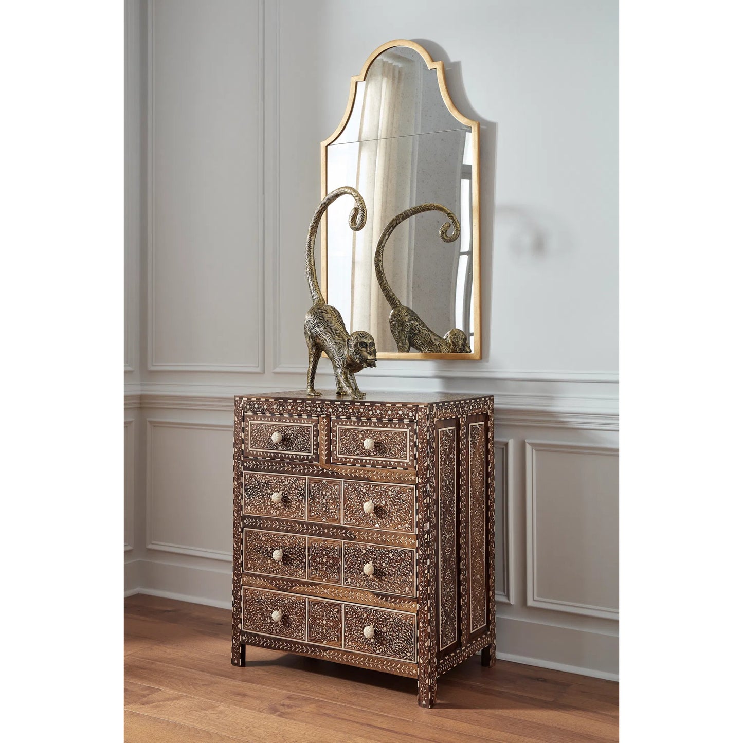 008 SR-381901 | Additional Silo | Architectural Arch Mirror by Chelsea House. Made from unique in a traditional style.