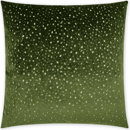Emory Pillow by DV Kap Home in parsley. Made from 60% rayon, 40% polyester in a modern style.