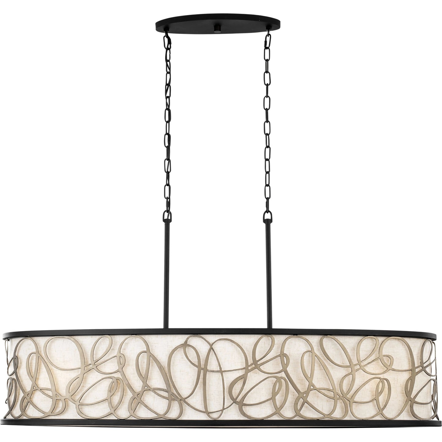 006 SI-1991606 | Additional Silo | Scribble Linear Pendant by Varaluz in matte black/artifact. Made from unique in a modern style.