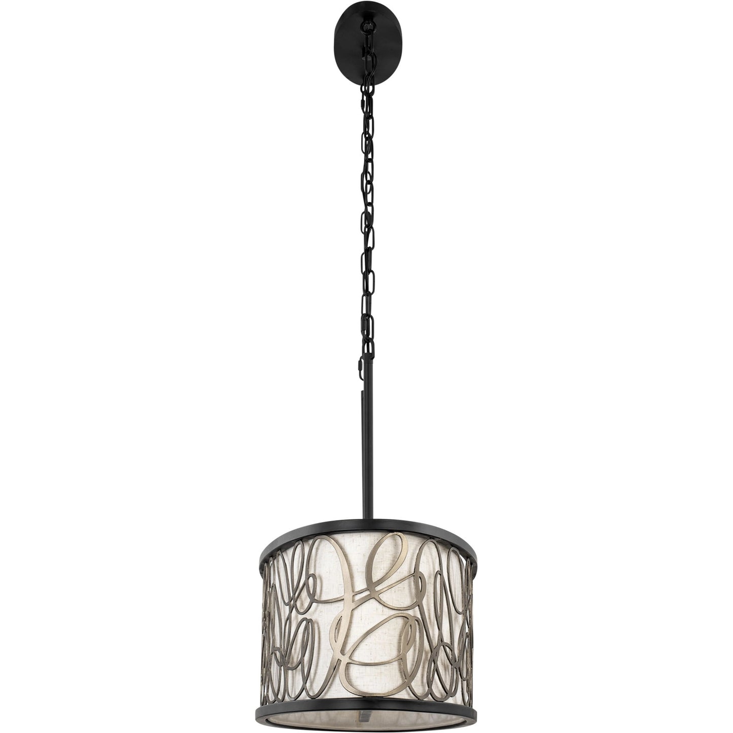 007 SI-1991606 | Additional Silo | Scribble Linear Pendant by Varaluz in matte black/artifact. Made from unique in a modern style.