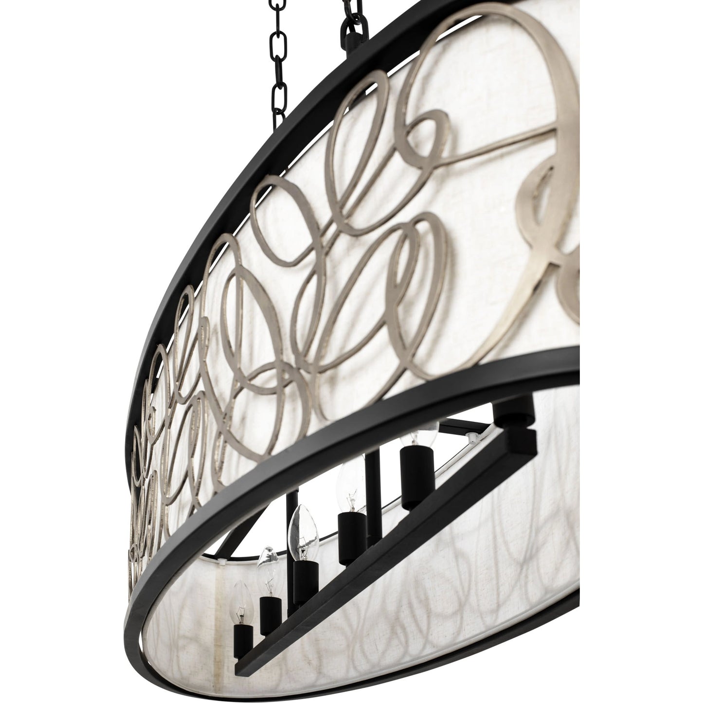 011 SI-1991606 | Additional Silo | Scribble Linear Pendant by Varaluz in matte black/artifact. Made from unique in a modern style.