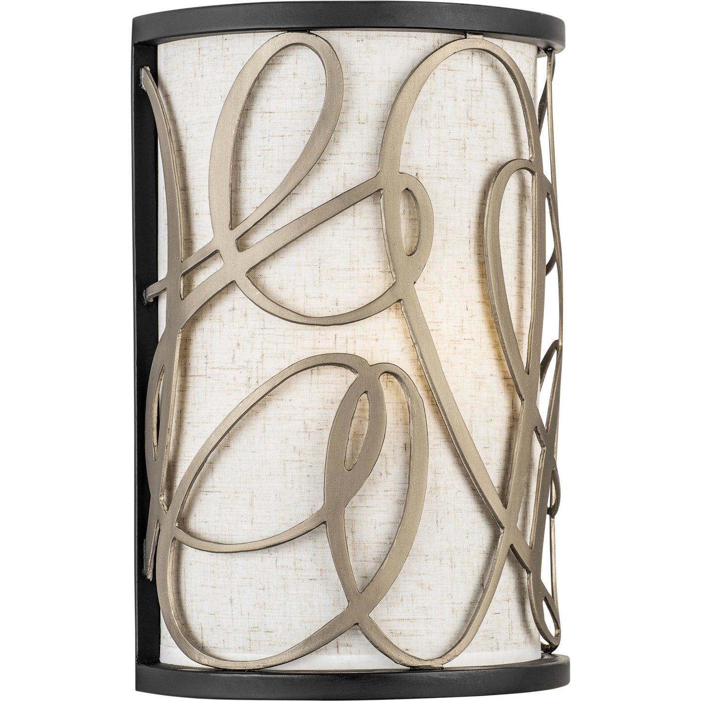 002 SI-1991609 | Additional Silo | Scribble Sconce by Varaluz in matte black/artifact. Made from unique in a modern style.