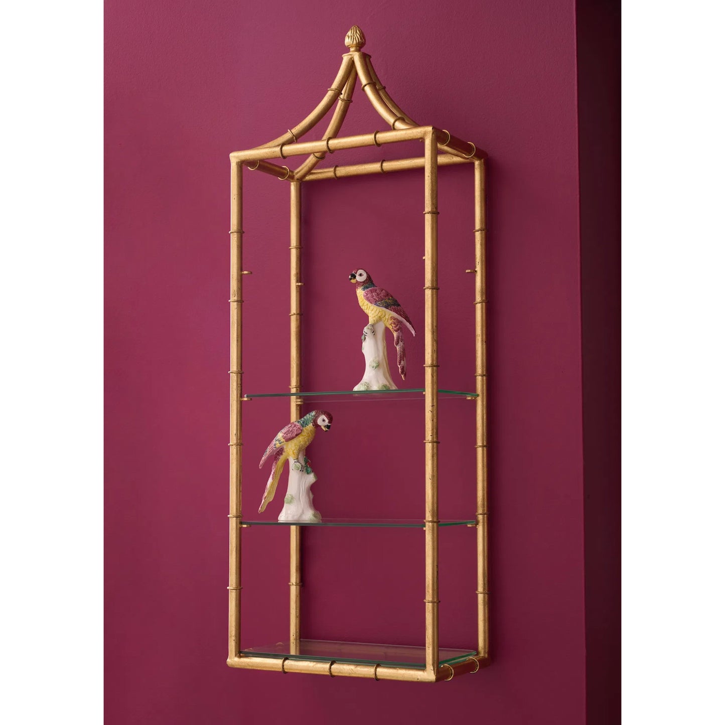 006 SR-383499 | Lifestyle | Pagoda Shelf by Chelsea House. Made from unique in a eclectic & global style.