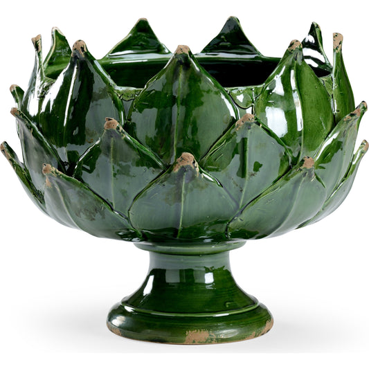 001 SR-382881 | Primary Silo | Leaf Vase by Chelsea House. Made from porcelain in a traditional style.