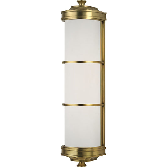 Albany Wall Sconce by Hudson Valley. Made from steel in a transitional style.